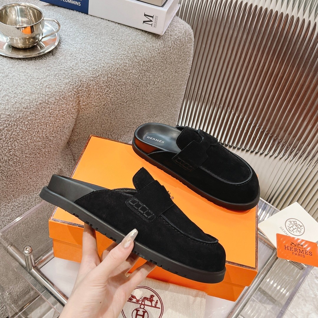 Hermes Birkenstock Slides