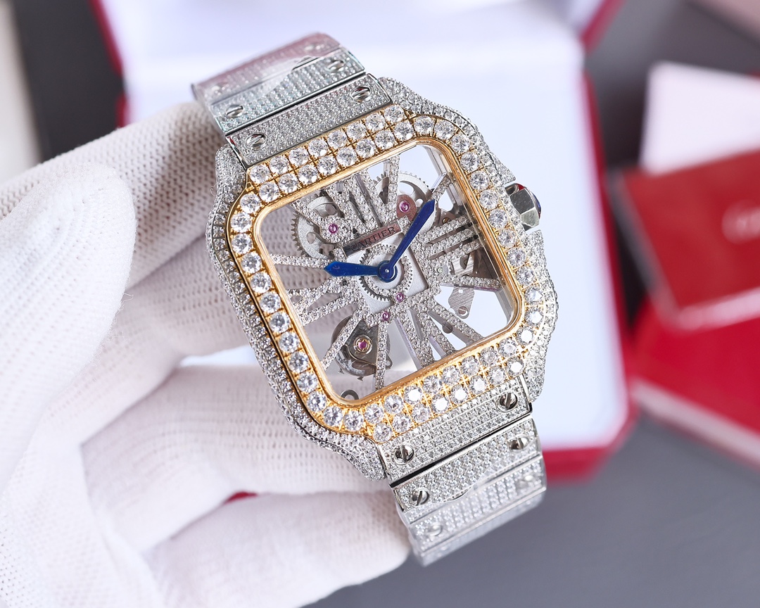 Cartier Santos Skeleton Collection
