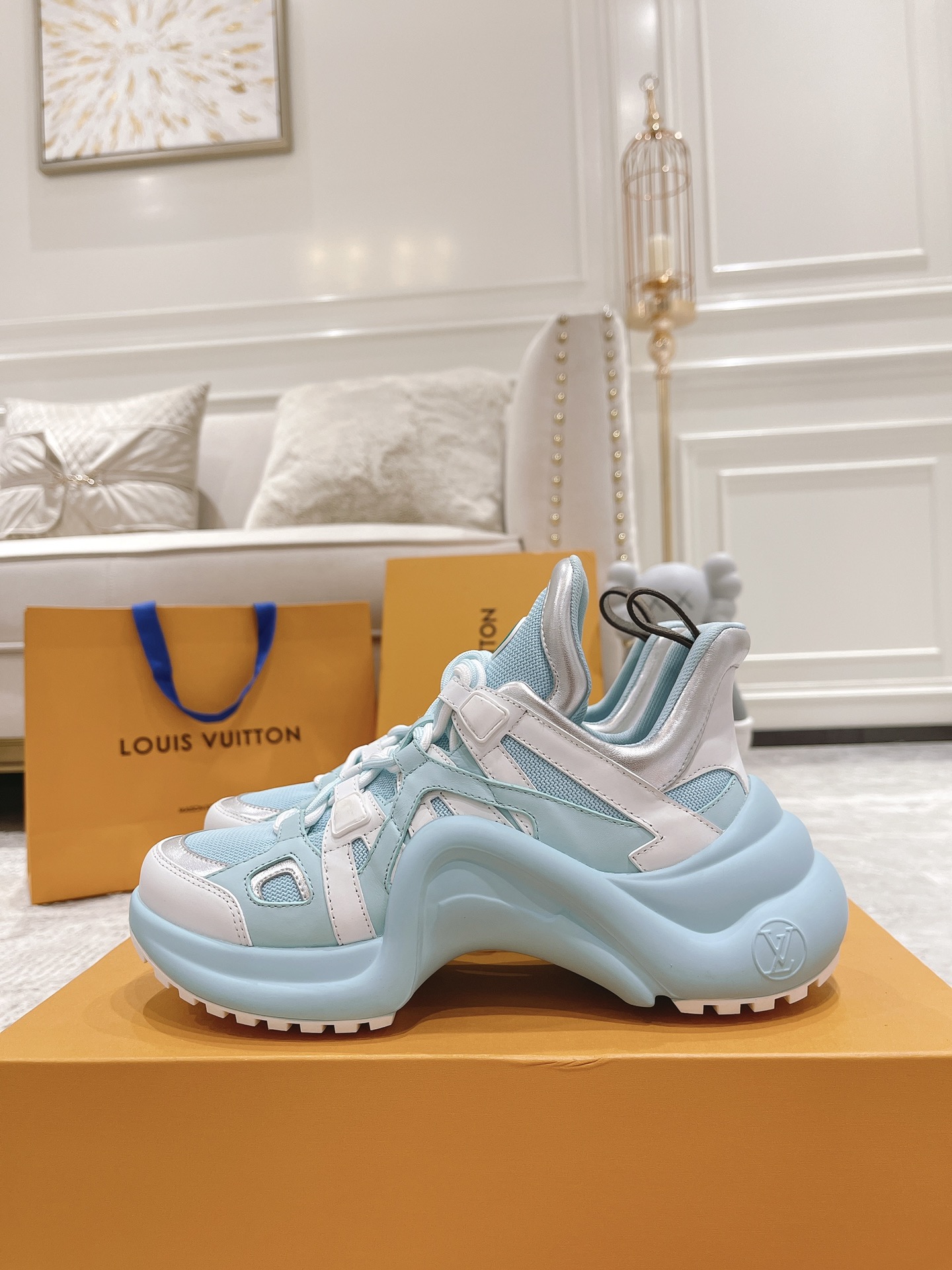 Louis Vuitton Archlight Donkey Brand Louis Vuitton Casual Sports Dad Shoes