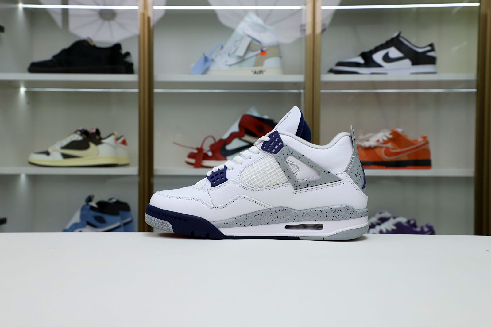 AIR JORDAN 4 RETRO MIDNIGHT NAVY DH6927-140