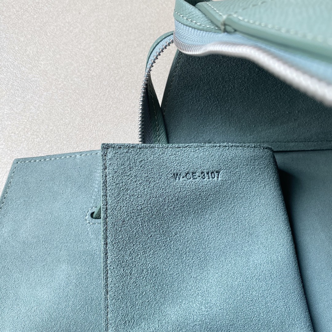 𝐂𝐞𝐥𝐢𝐧𝐞 BELT MICRO BAG in grained calfskin