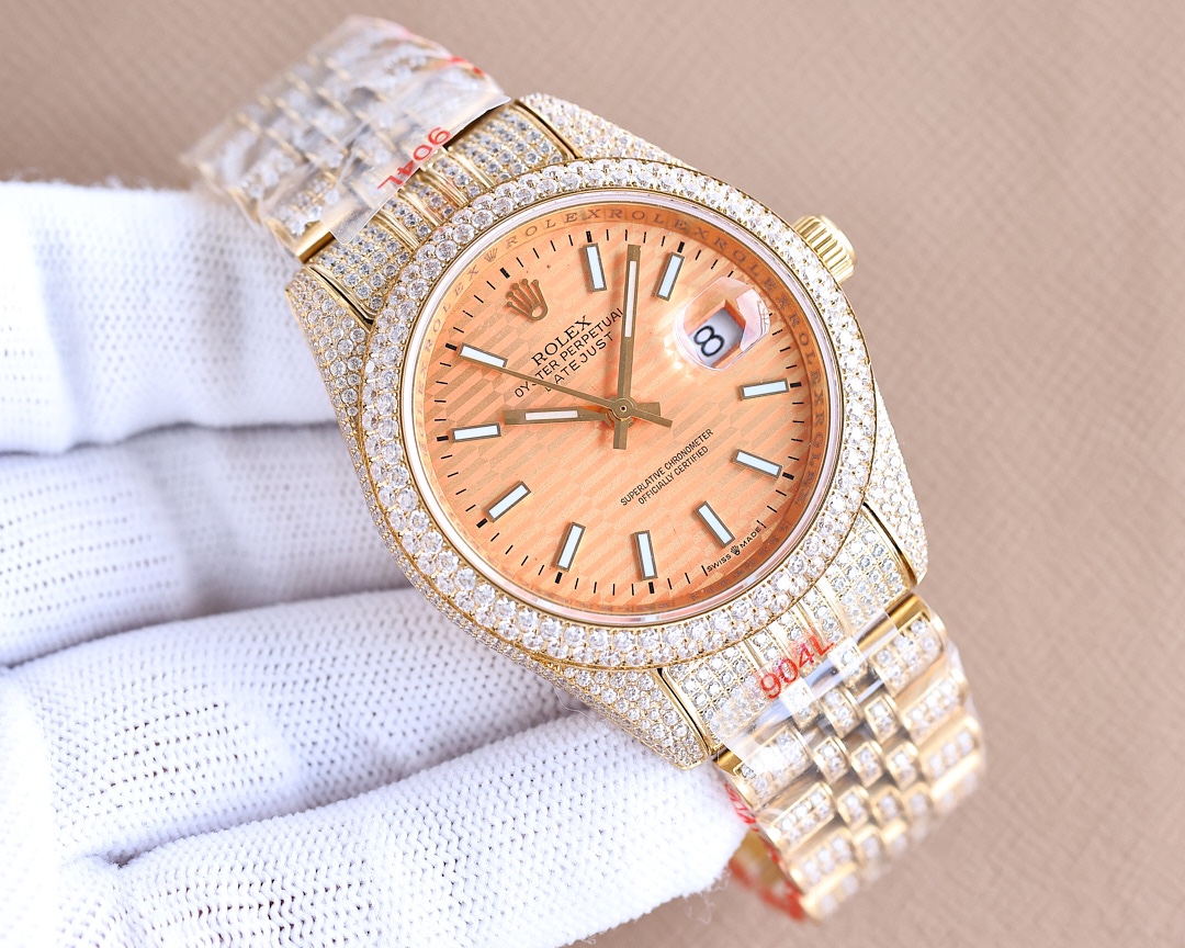 Rolex full diamond model