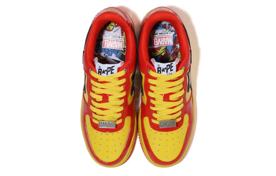 A BATHING APE Bape Sta x Marvel ‘Red Yellow Black’ 1I73-291-902