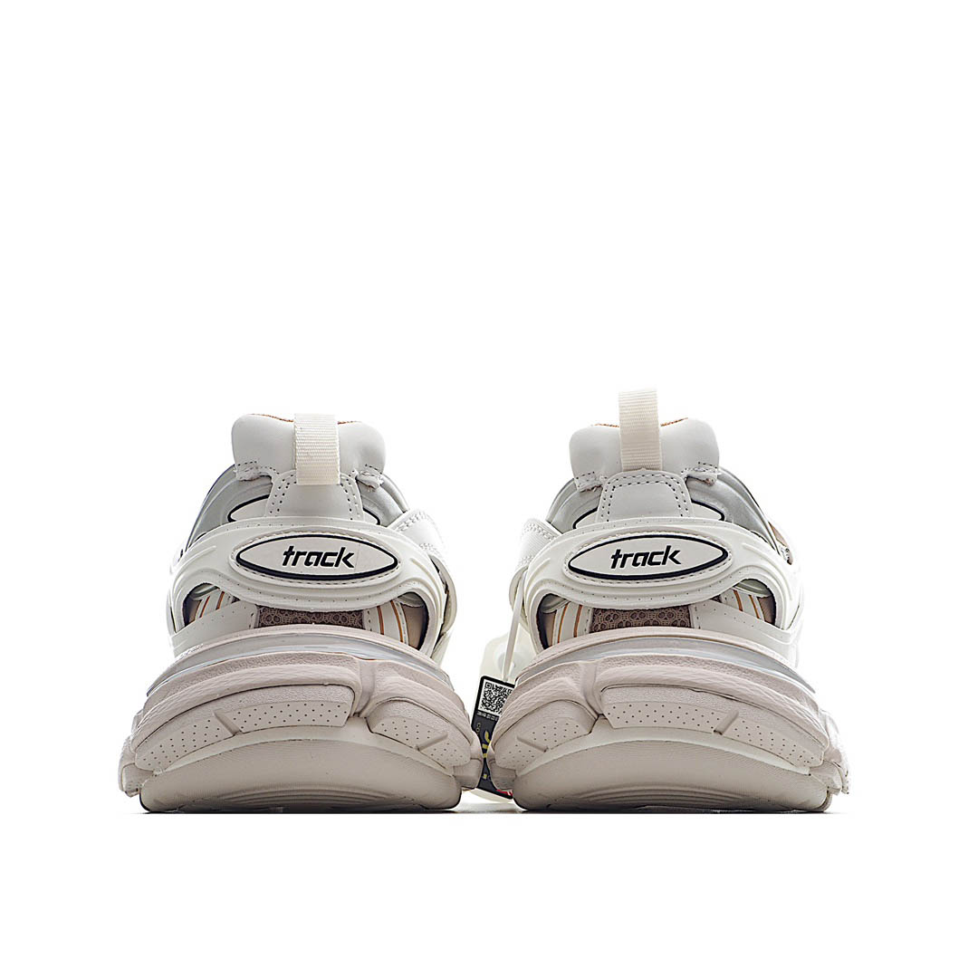 Balenciaga Sneaker Tess s.Gomma MAILLE WHITE/ORANGE