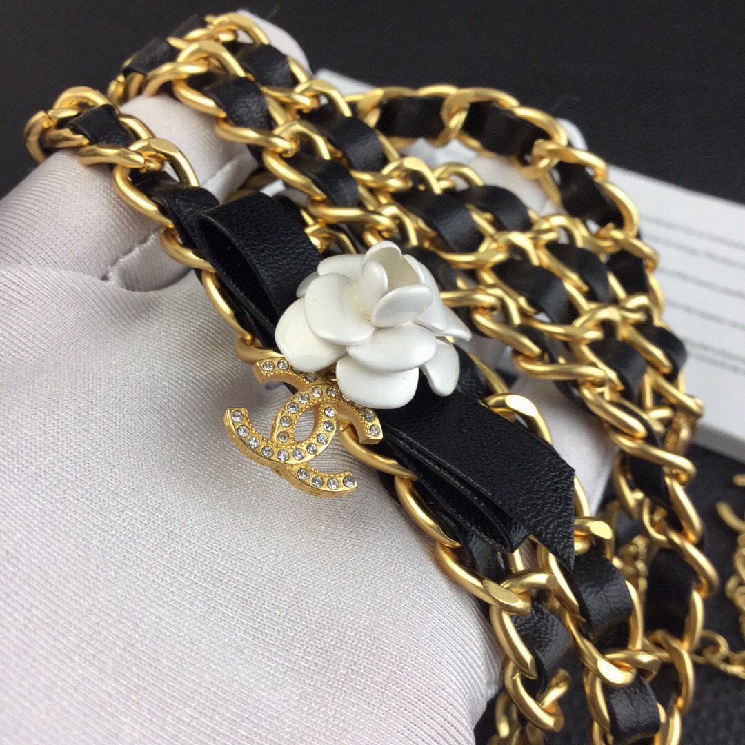 CHANEL🇫🇷Xiaoxiang camellia waist chain