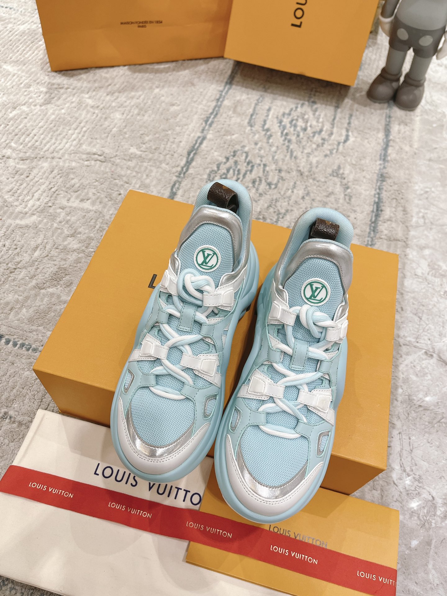 Louis Vuitton Archlight Donkey Brand Louis Vuitton Casual Sports Dad Shoes