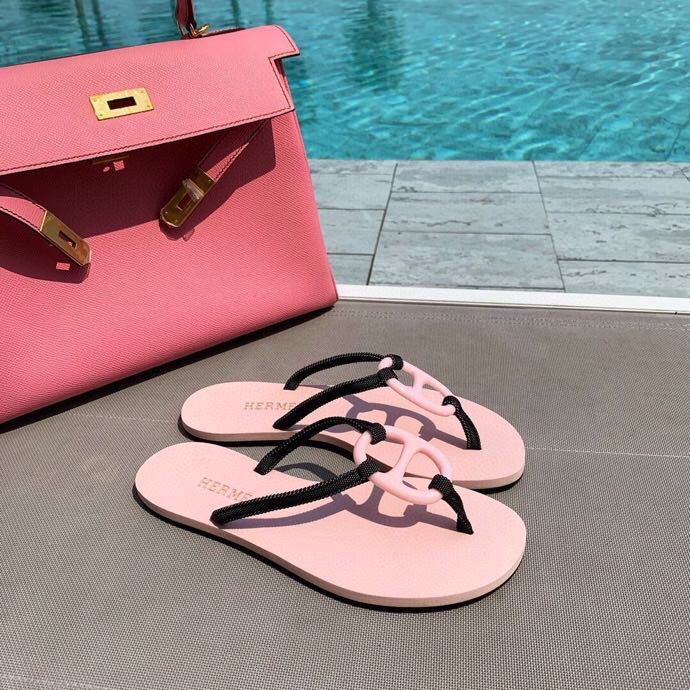 Hermes holiday series 🌈🏝🌤 pig nose flip flops sandals