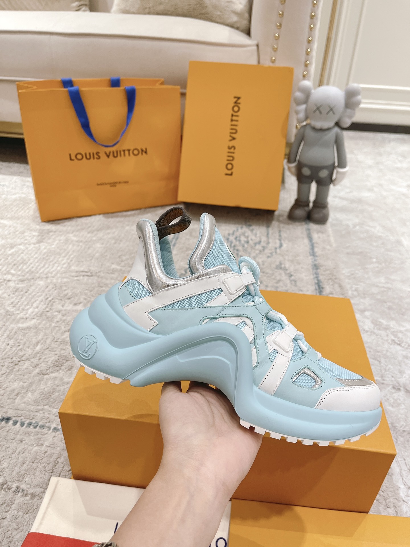 Louis Vuitton Archlight Donkey Brand Louis Vuitton Casual Sports Dad Shoes