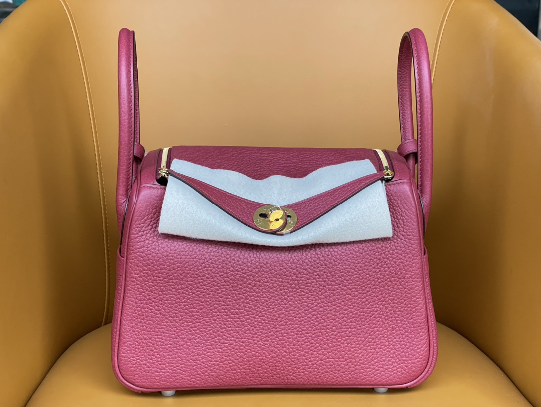 Lindy26 tc Leather Garnet Red