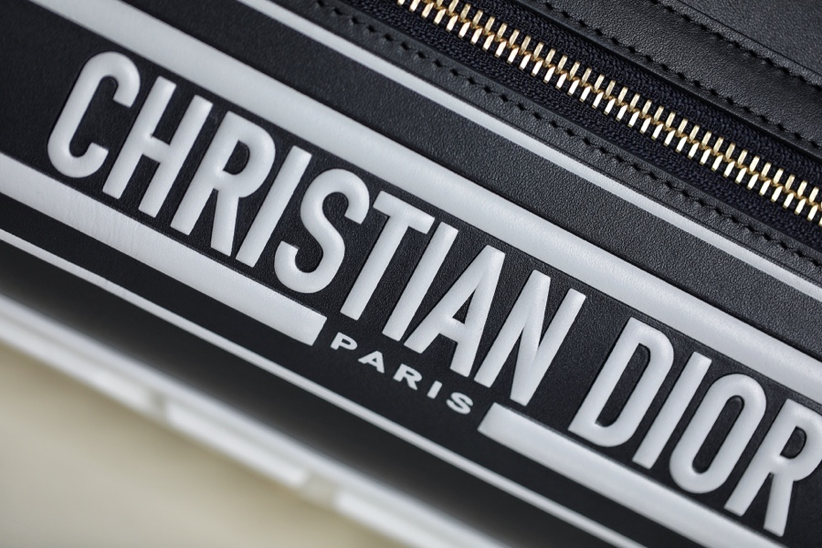 DIOR VIBE zipper bowling bag