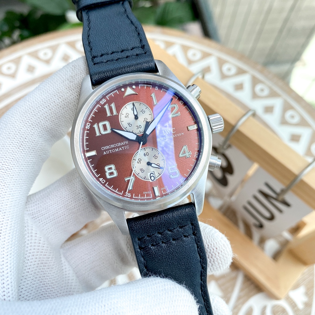IWC- Senior men's watch Imported quartz movement, top 316 stainless steel case