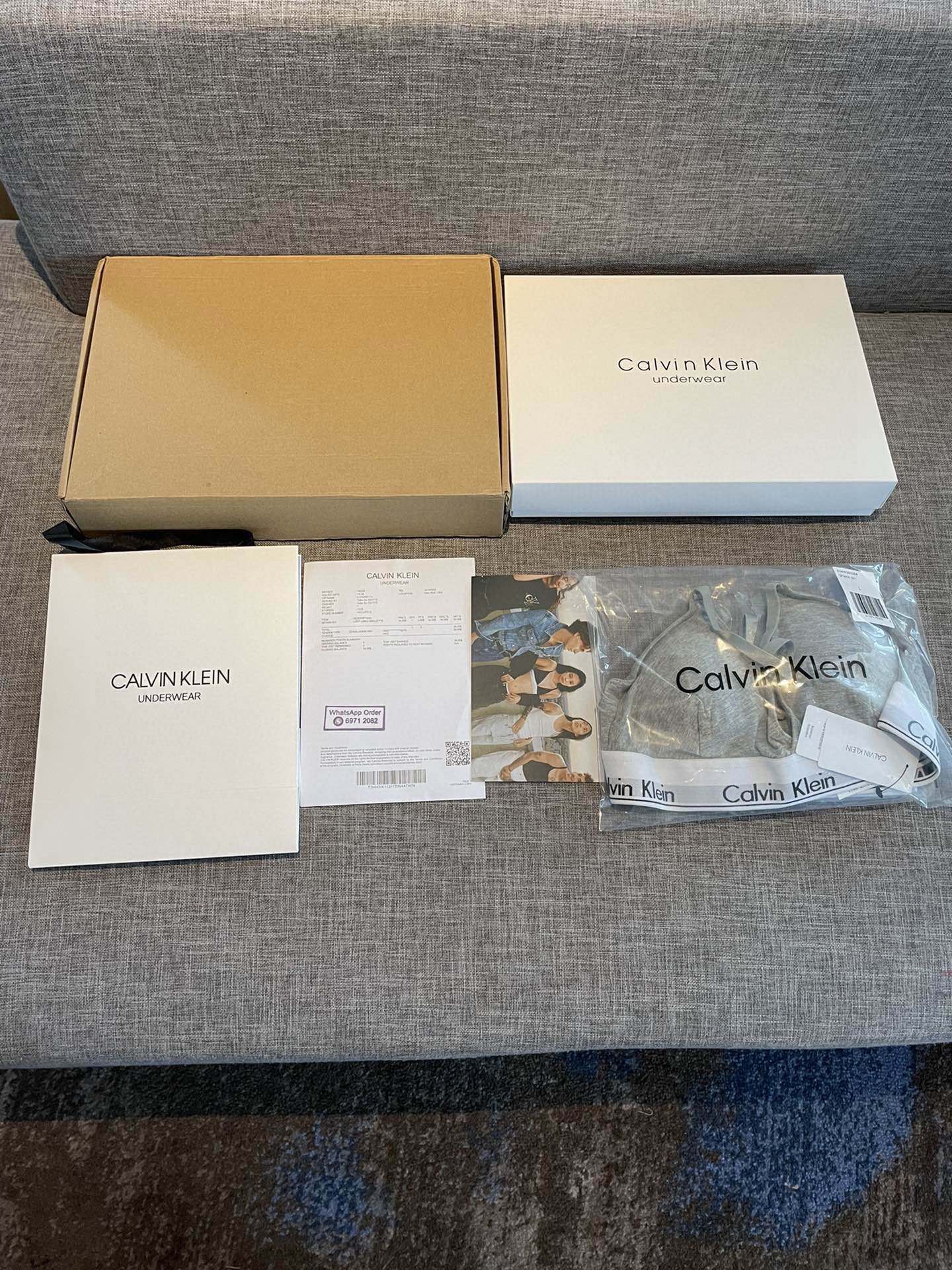 Ck Underwear Women Steelless Triangle Cup with Bra Pads Sexy Sports Bra Low Waist Ck Briefs Swimwear