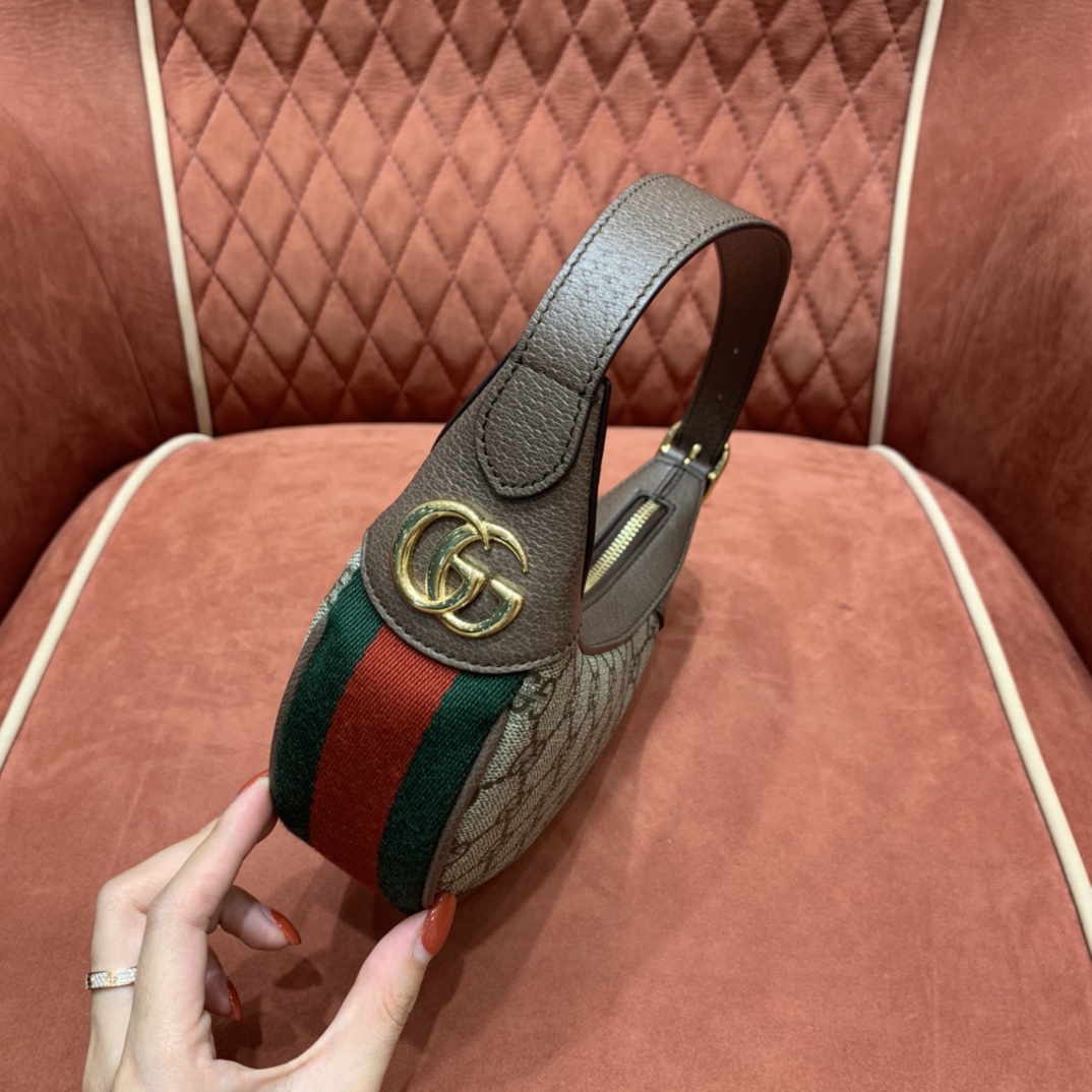 GUCCI 𝙊𝙥𝙝𝙞𝙙𝙞𝙖 crescent underarm bag #658551