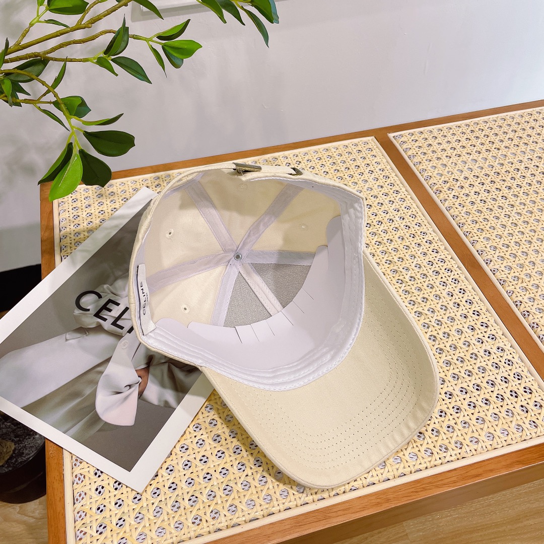 [CELINE] 2023 spring and summer new simple baseball cap
