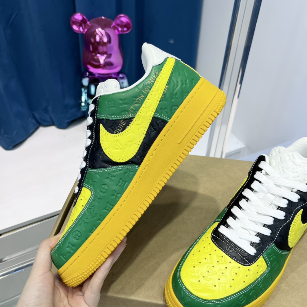 Louis Vuitton x NIKE Air force1 22ss Heavy Joint