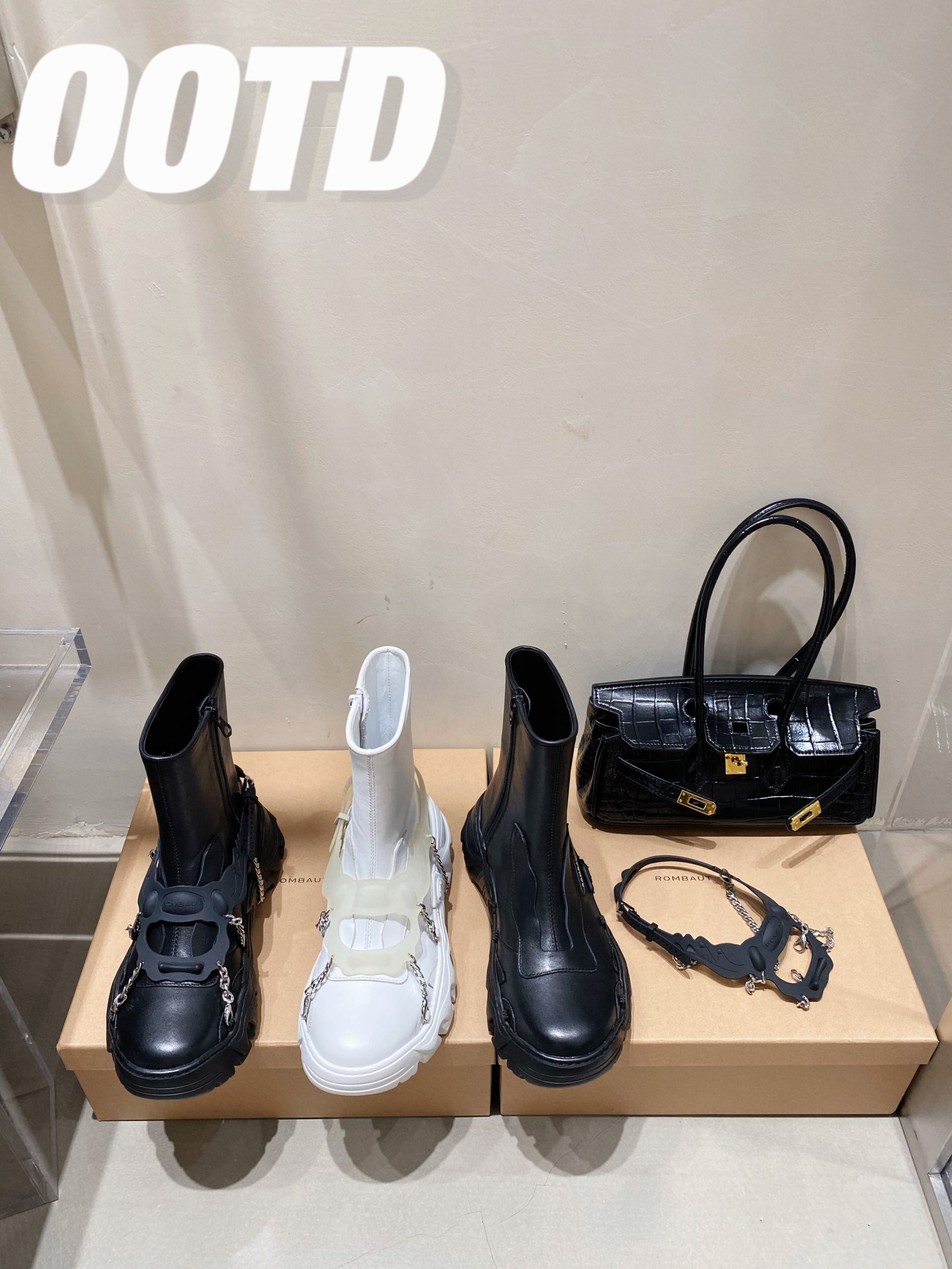 Rombaut | 𝟐𝟎𝟐𝟏/𝐒𝐒 𝐧𝐞𝐰 OOTD /Rombaut Belgian niche brand Cow leather upper