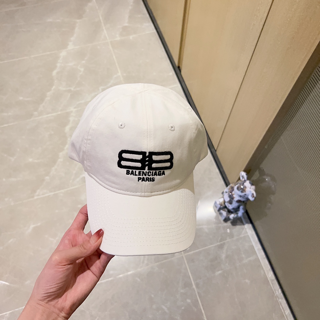 [Balenciaga] 2023 new style embroidered baseball cap