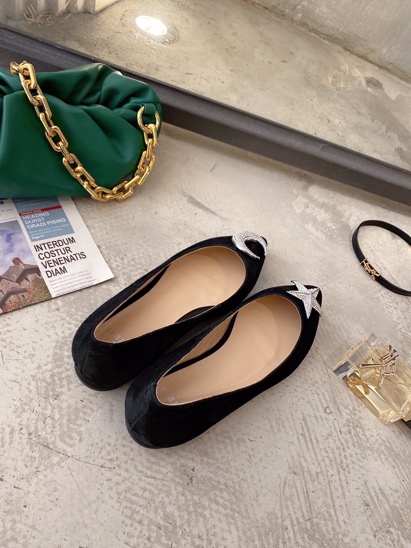 Stuart Weitzman Stuart Weitzman 2021ss early spring new single shoes sheep game leather