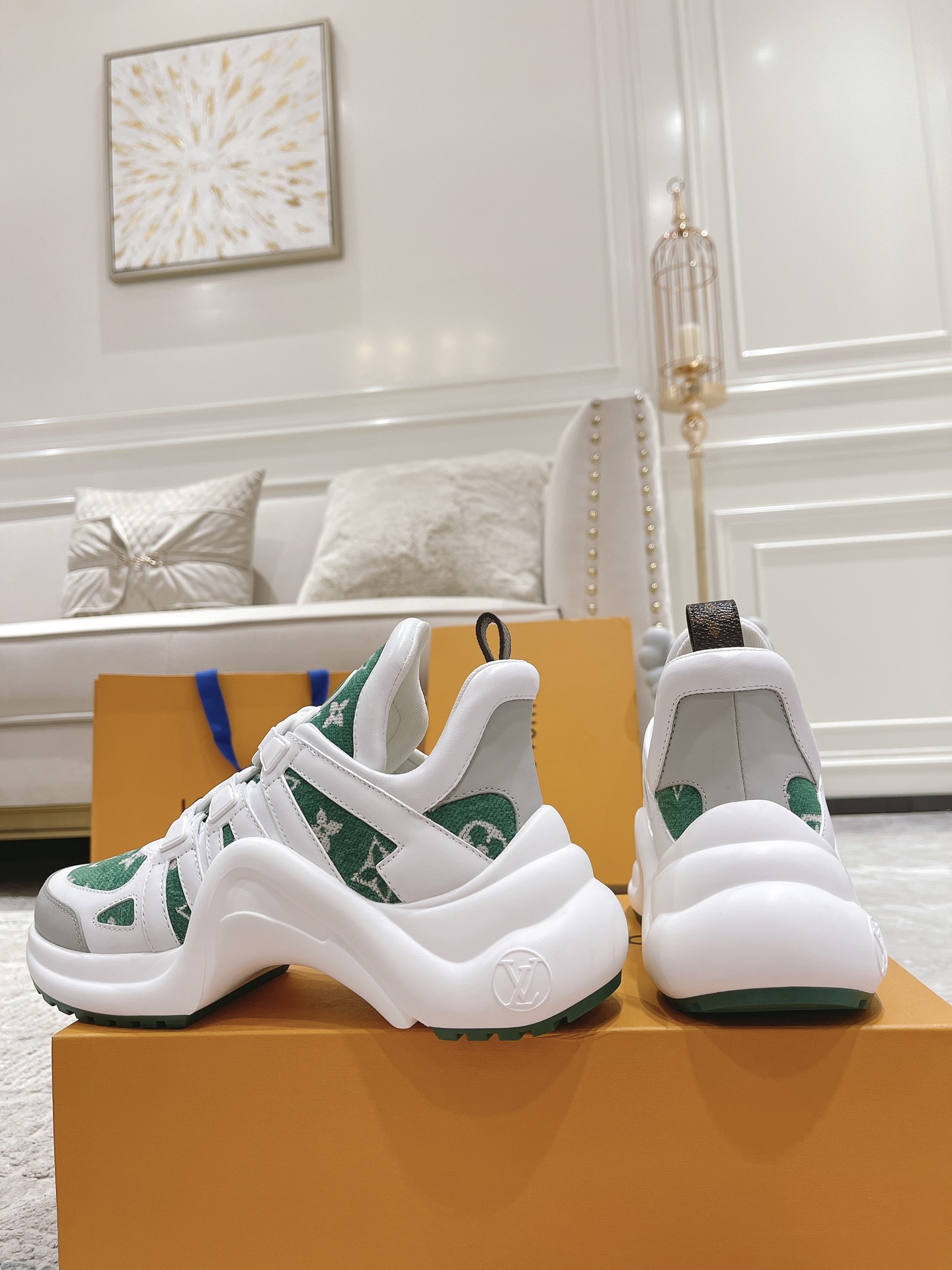 Louis Vuitton Archlight Donkey Brand Louis Vuitton Casual Sports Dad Shoes