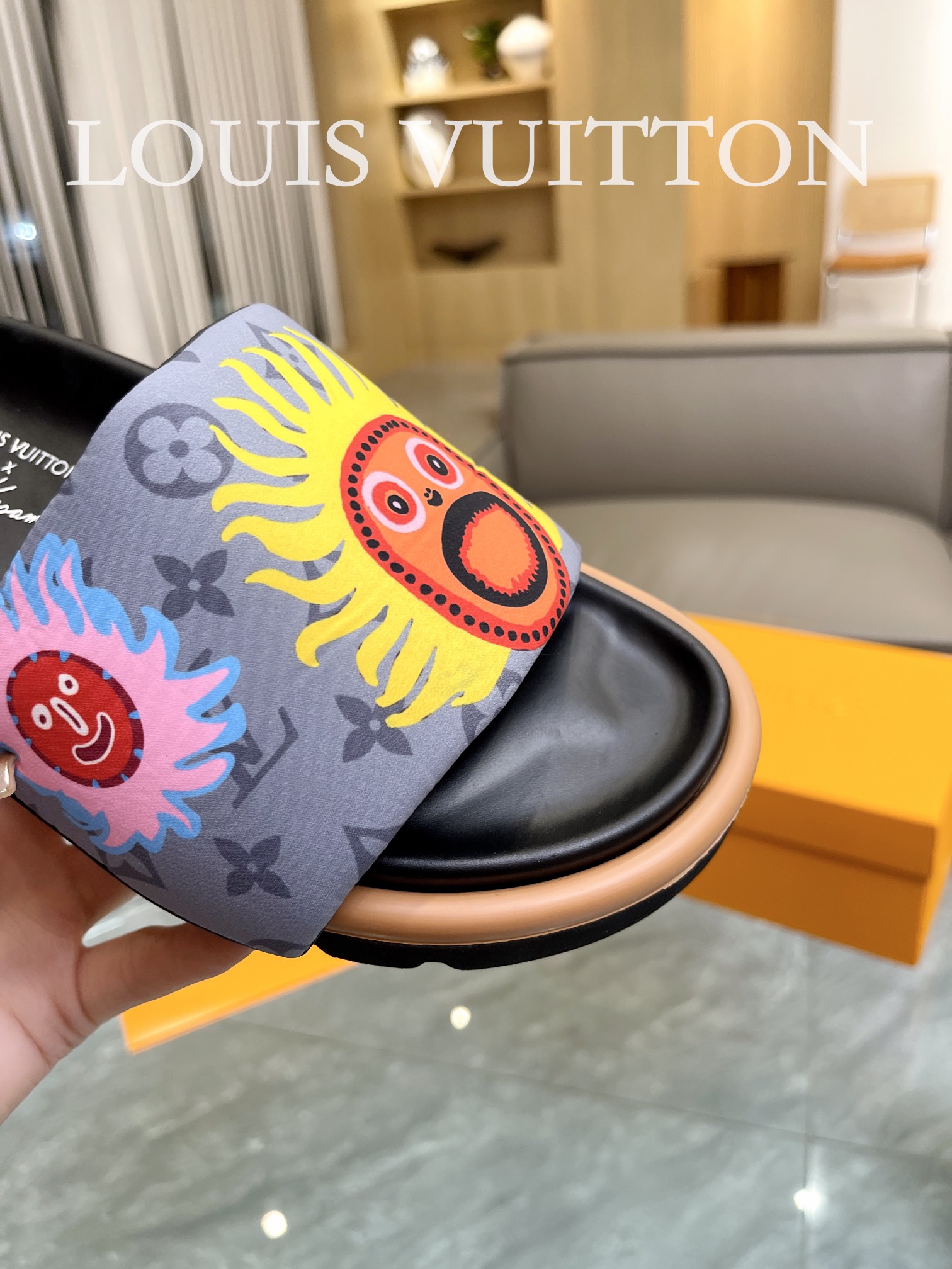 Louis Vuitton 2023 lovers mandarin duck shoes