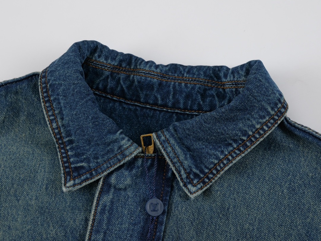 LV 23ss Blue Denim Jacket
