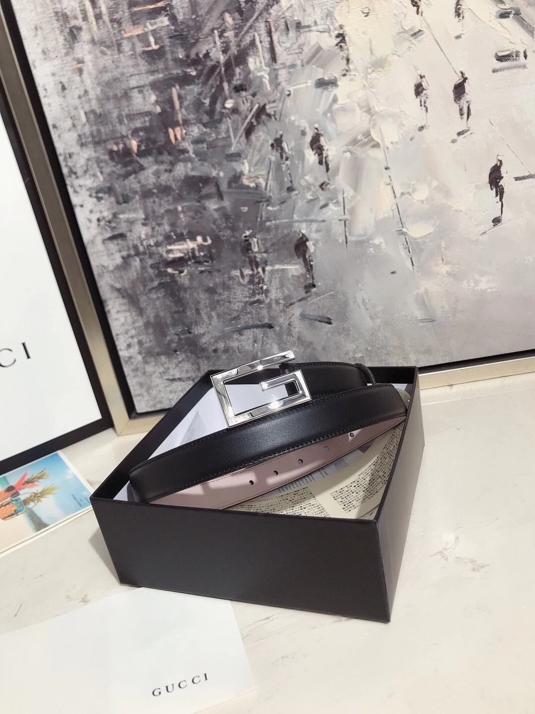 GUCCI D Italy 🇮🇹 imported cowhide