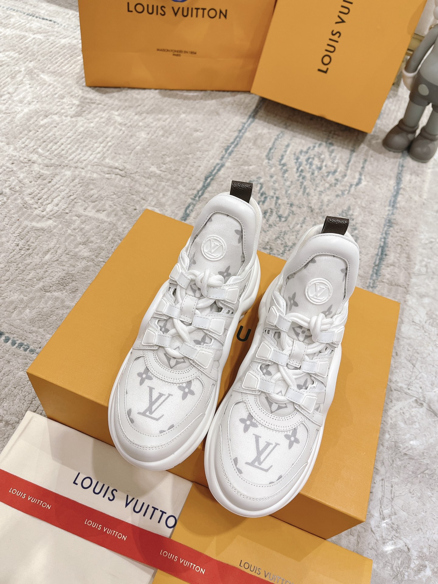 Louis Vuitton Archlight Donkey Brand Louis Vuitton Casual Sports Dad Shoes