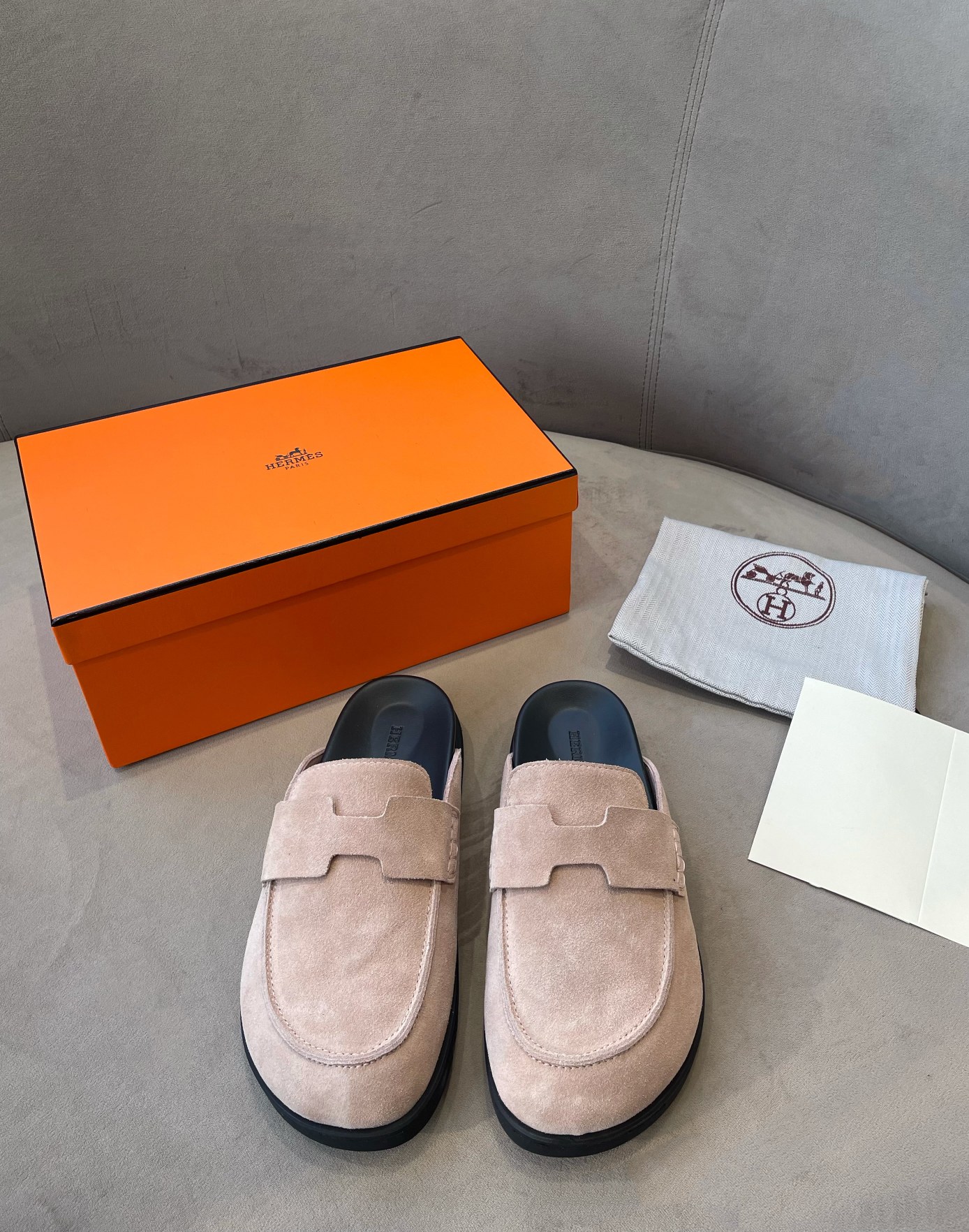 Hermes Birkenstock Mules