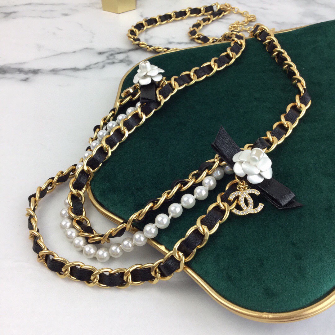 CHANEL🇫🇷Xiaoxiang camellia waist chain