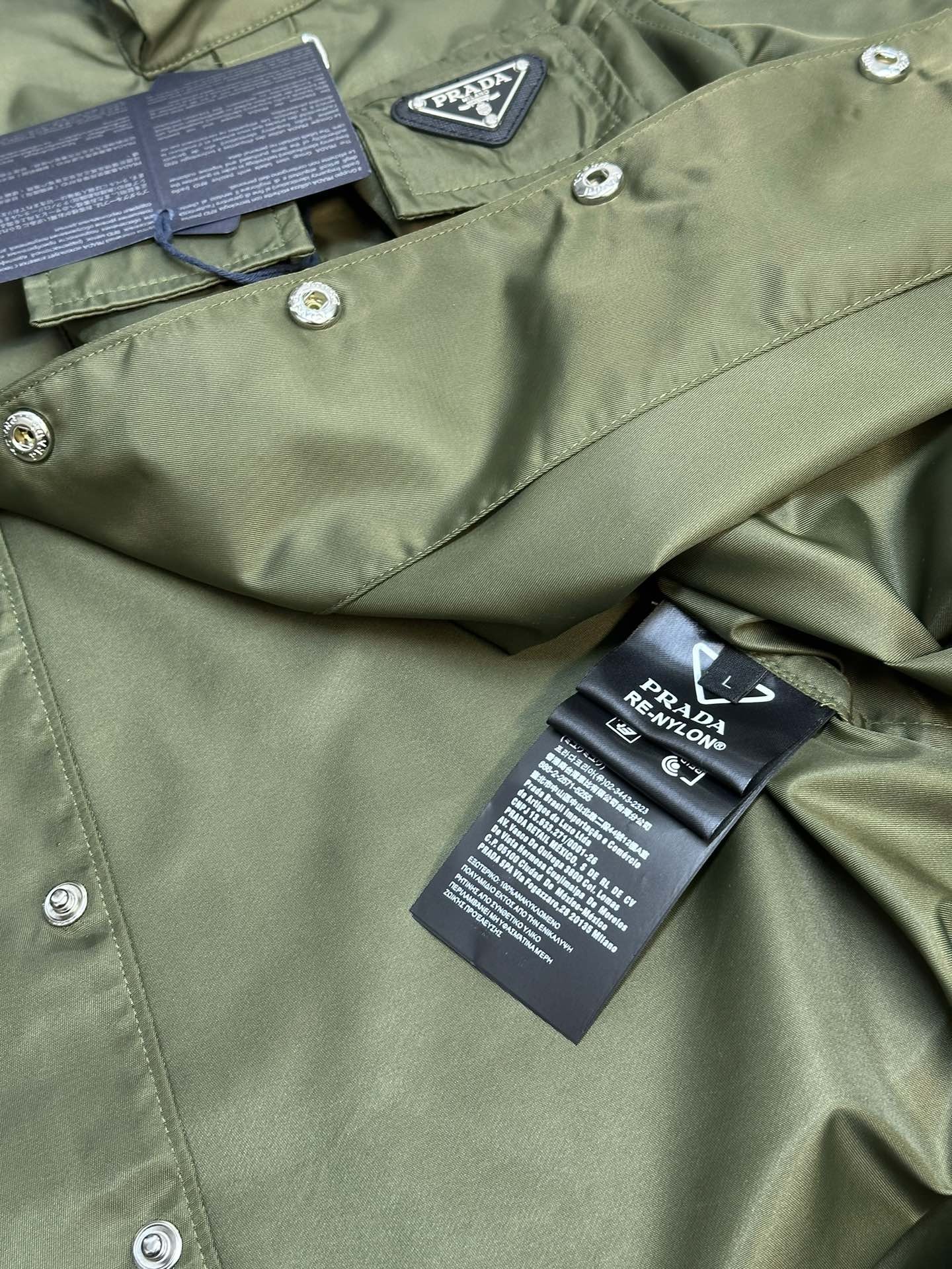 Prada battlefield functional style short sleeved