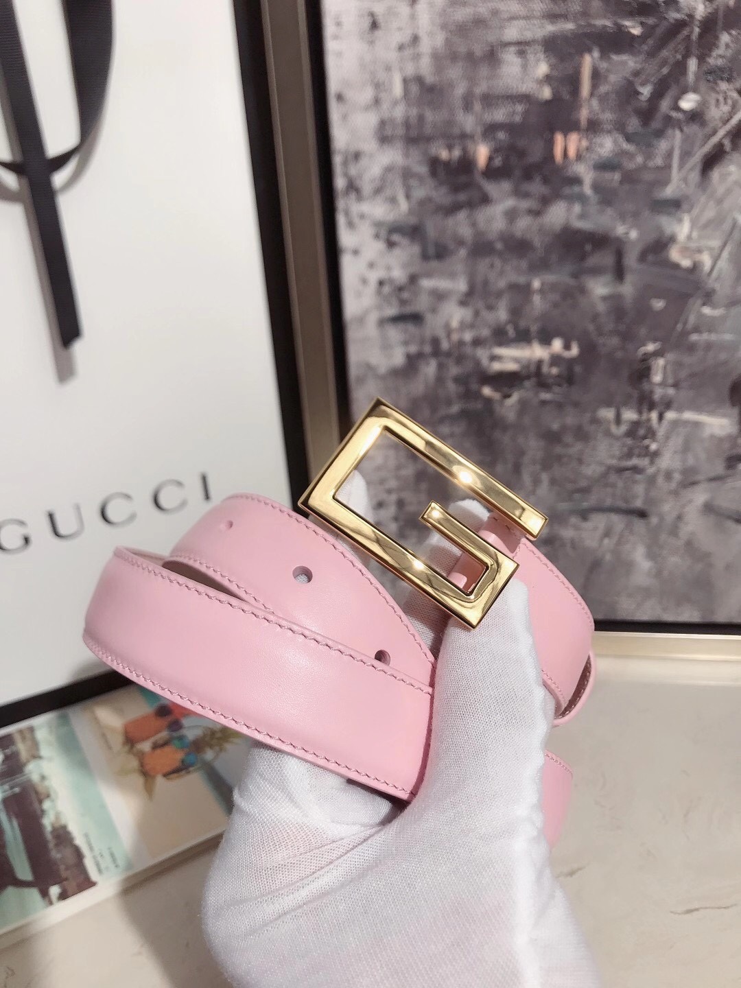 GUCCI D Italy 🇮🇹 imported cowhide