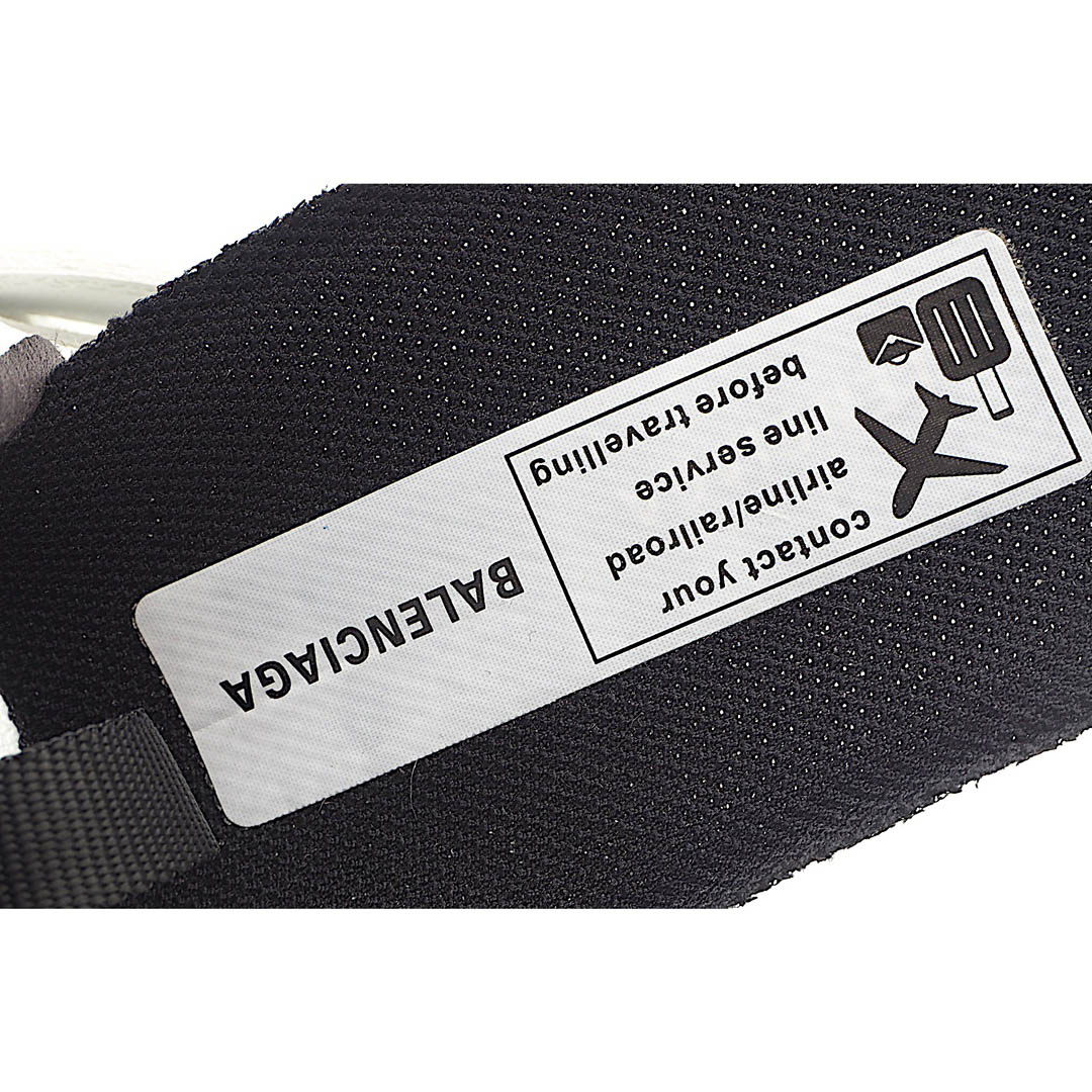 Balenciaga Sneaker Tess s.Gomma MAILLE WHITE/ORANGE