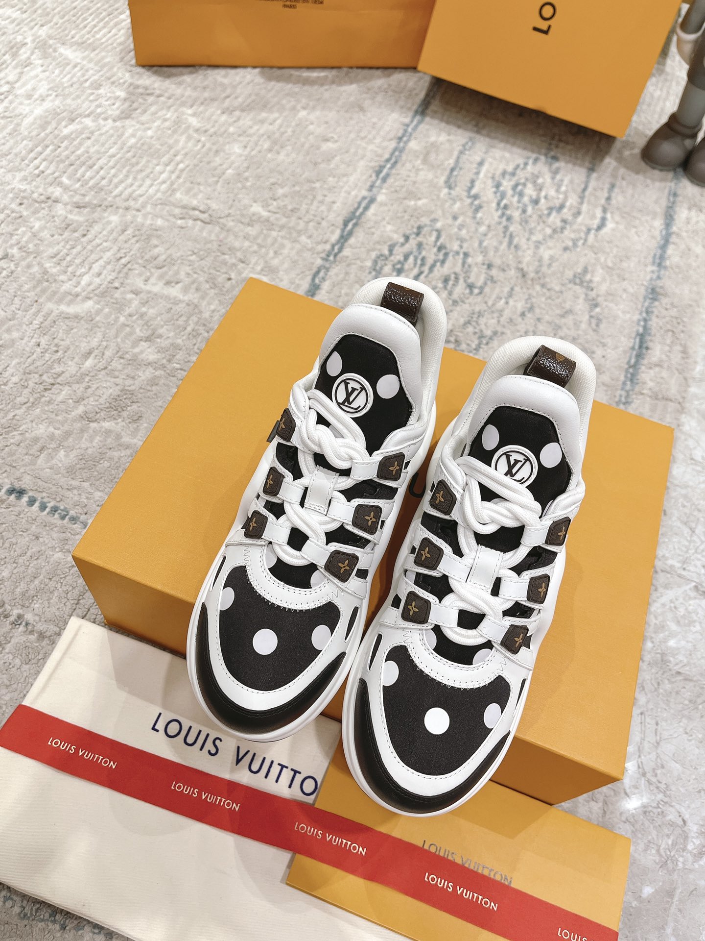 Louis Vuitton Archlight Donkey Brand Louis Vuitton Casual Sports Dad Shoes