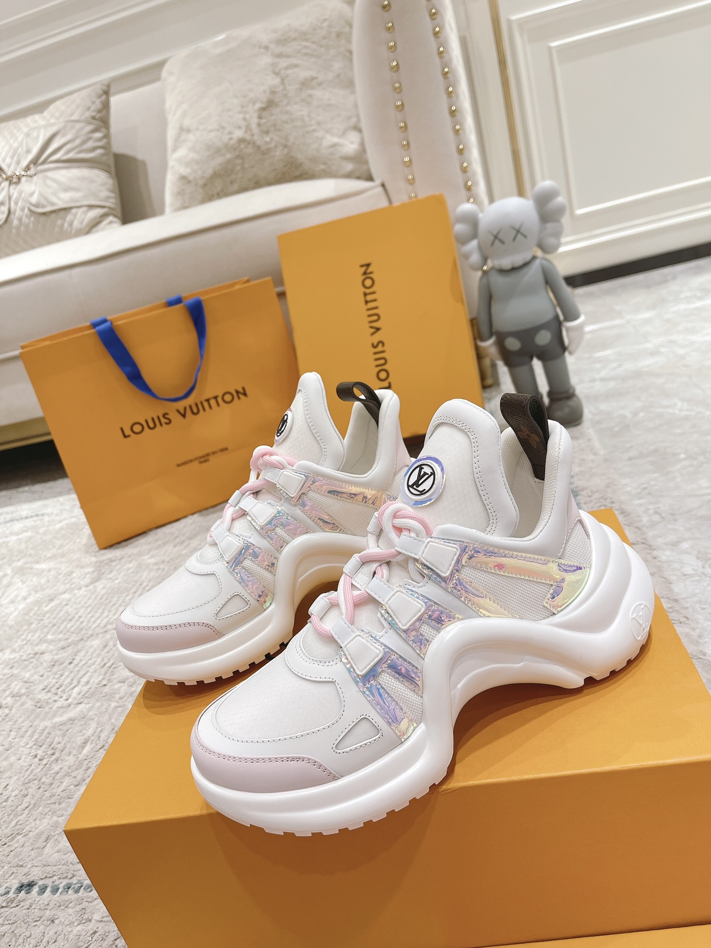 Louis Vuitton Archlight Donkey Brand Louis Vuitton Casual Sports Dad Shoes