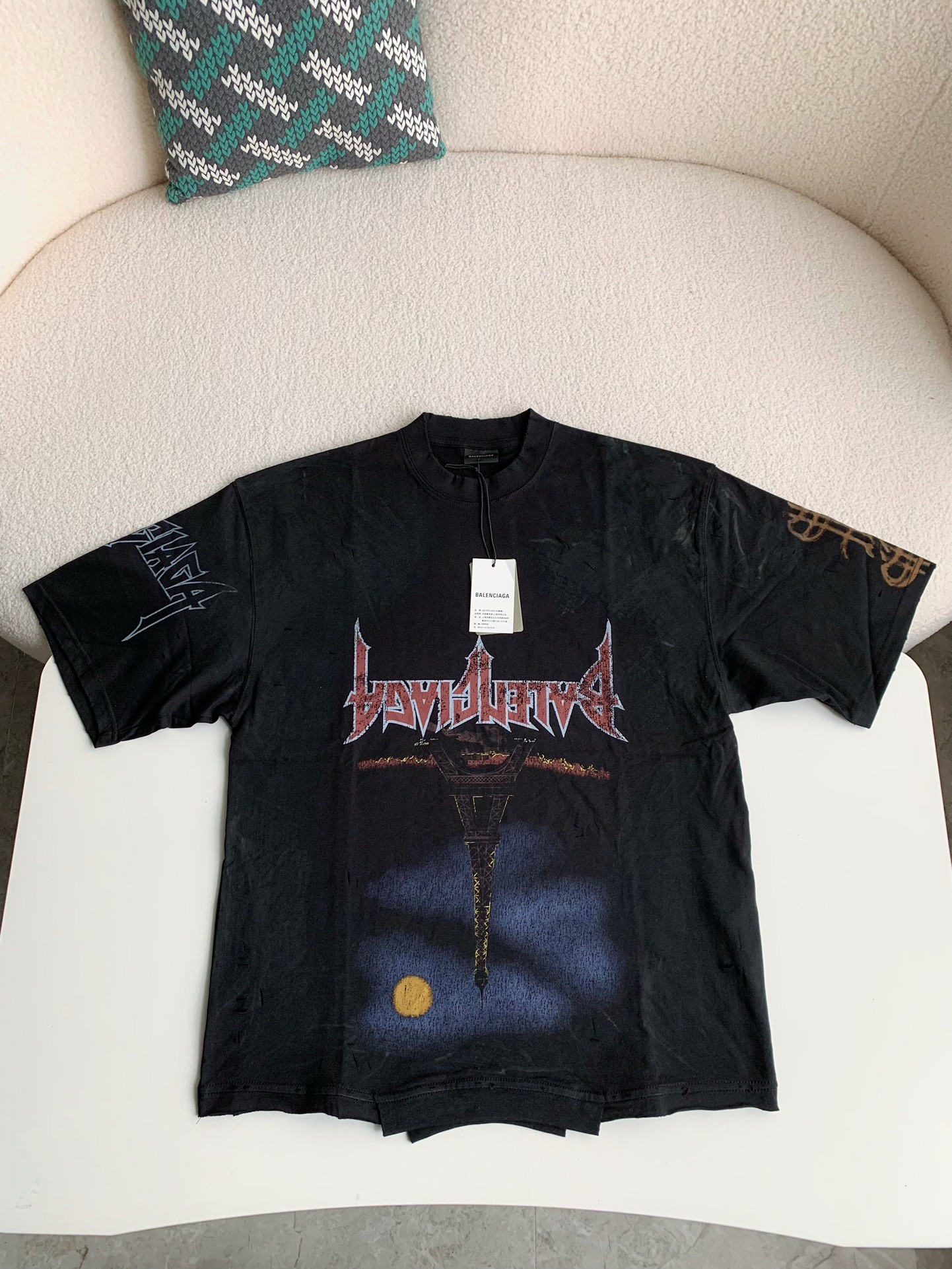 Balenciaga Reflection Tower T-shirt