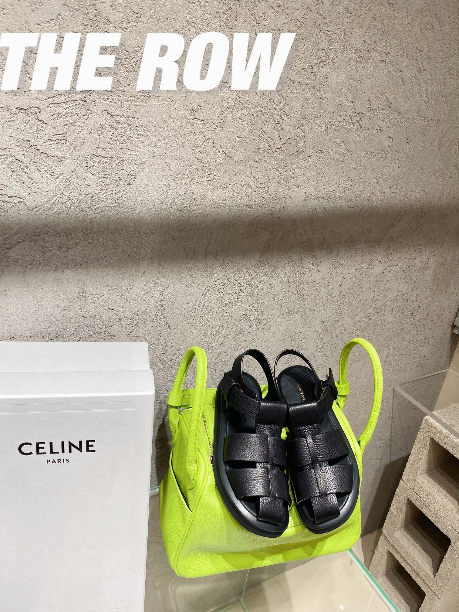 THE ROW Baotou Roman sandals, super soft calfskin thickness of about 40mm