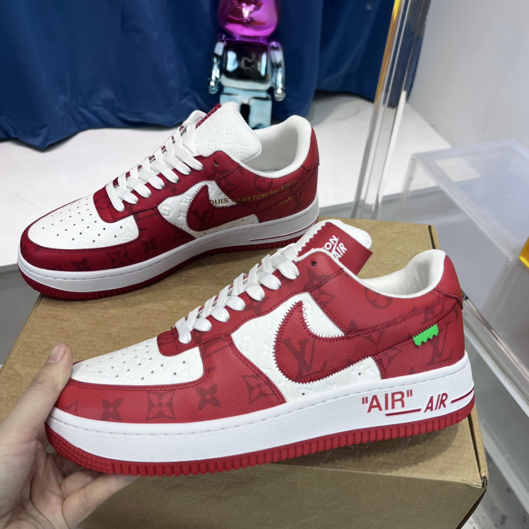 Louis Vuitton x NIKE Air force1 22ss Heavy Joint