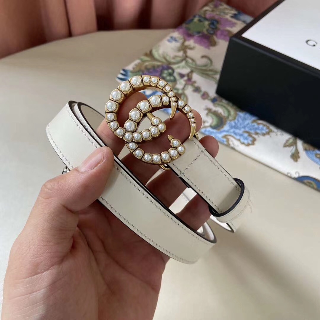 GUCCI double-sided imported cowhide