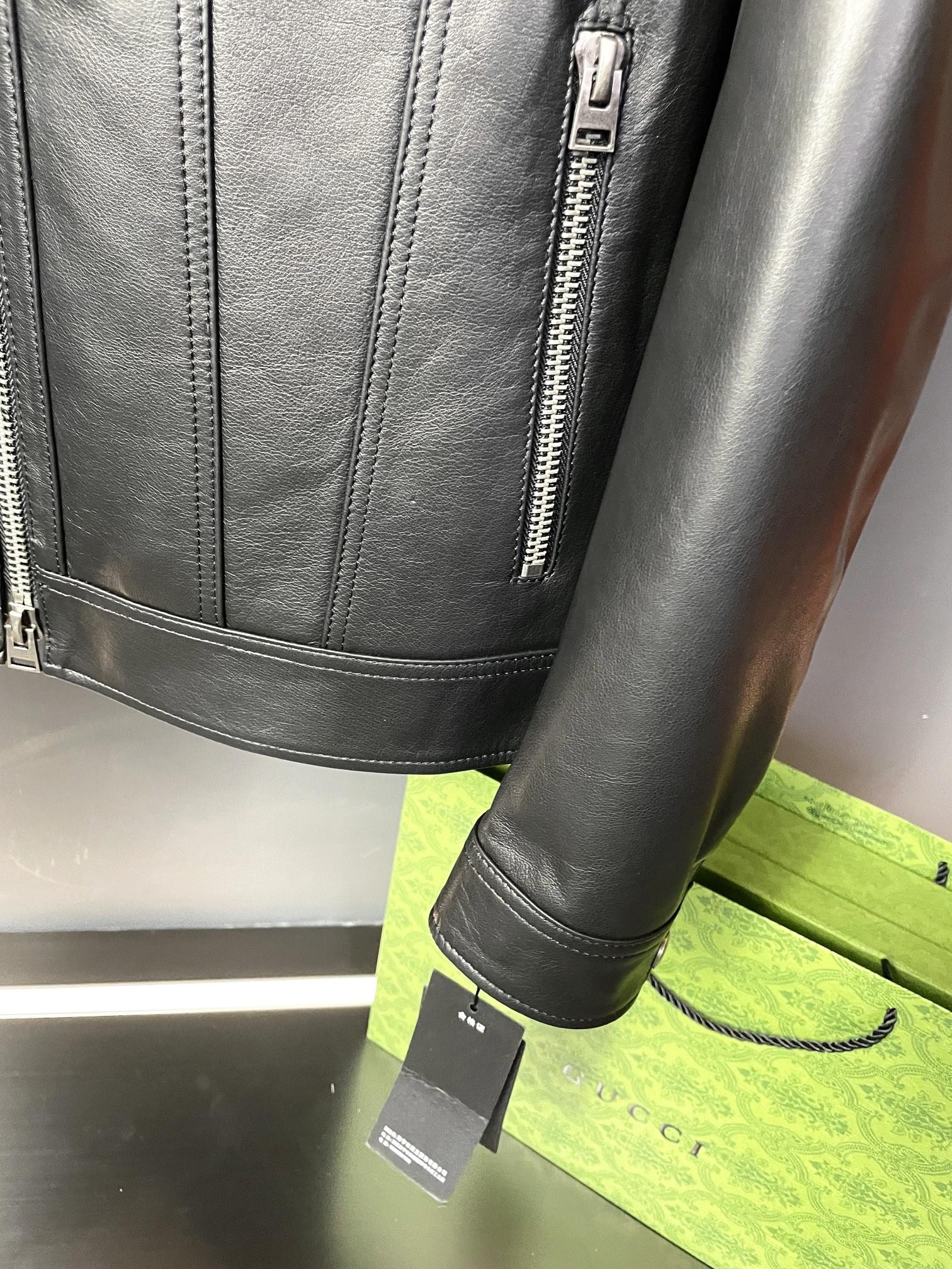 Tom Ford 23 Paris Fashion Week Leather Jackets