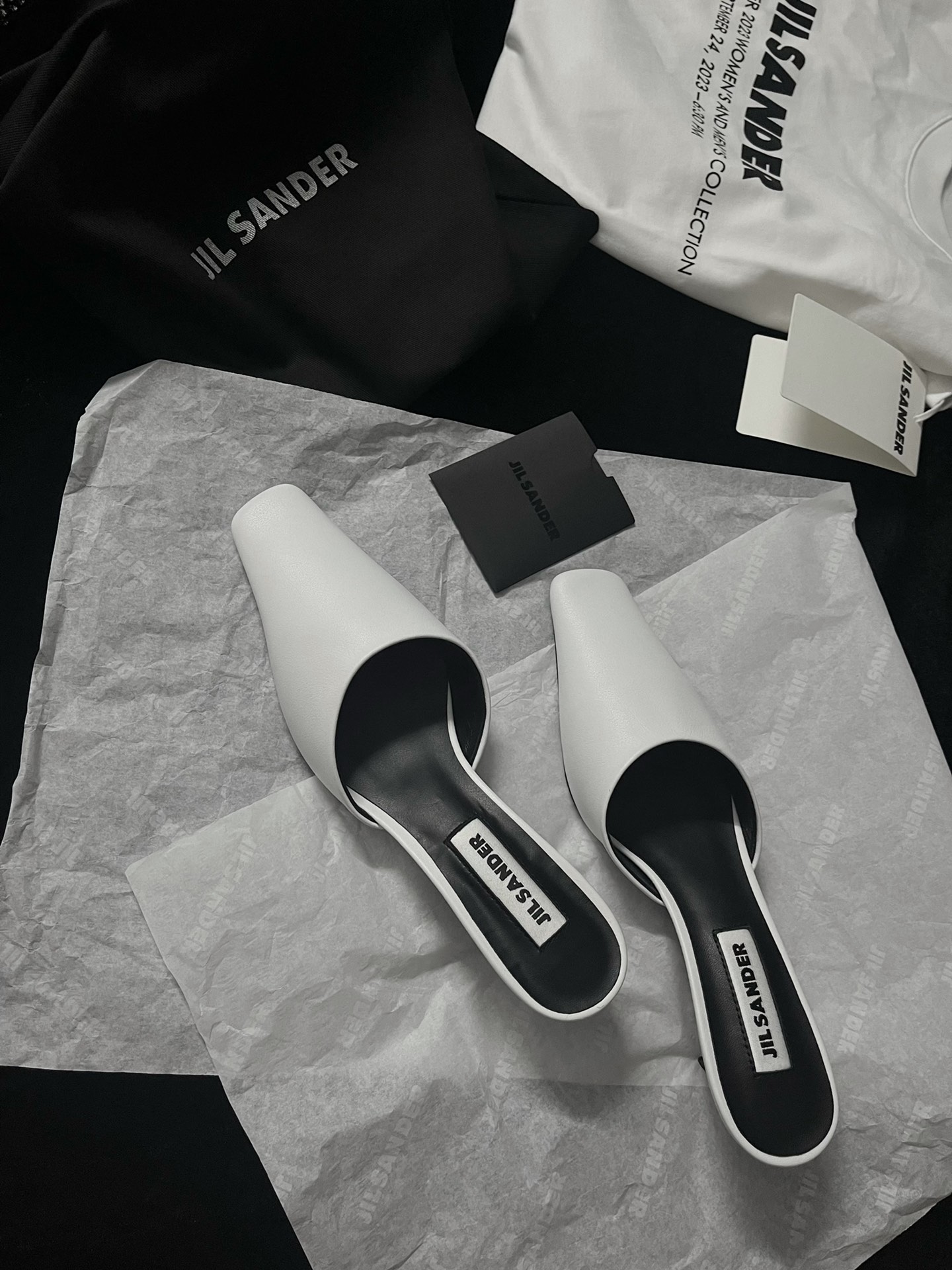 𝐉𝐢𝐥 𝐬𝐚𝐧𝐝𝐞𝐫｜𝟐𝟎𝟐𝟑/𝐒𝐒 𝐧𝐞𝐰 𝐀𝐖 fashionable slippers