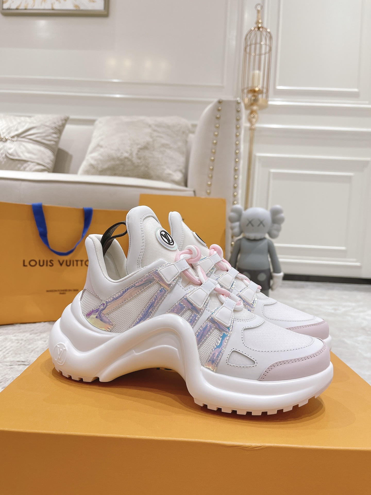 Louis Vuitton Archlight Donkey Brand Louis Vuitton Casual Sports Dad Shoes