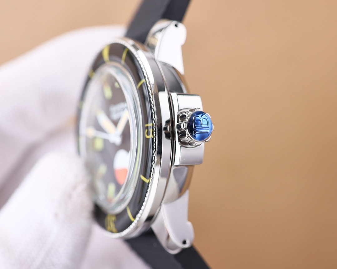 Blancpain Fifty Fathoms [Barracuda] with Calibre 9015 to Cal-1151 Accurate timekeeping