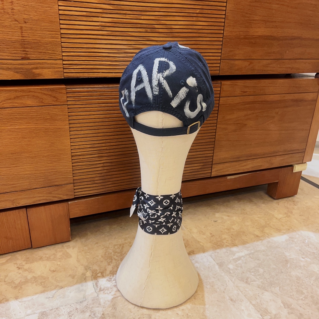 BALENCIAGA-bb printing baseball cap