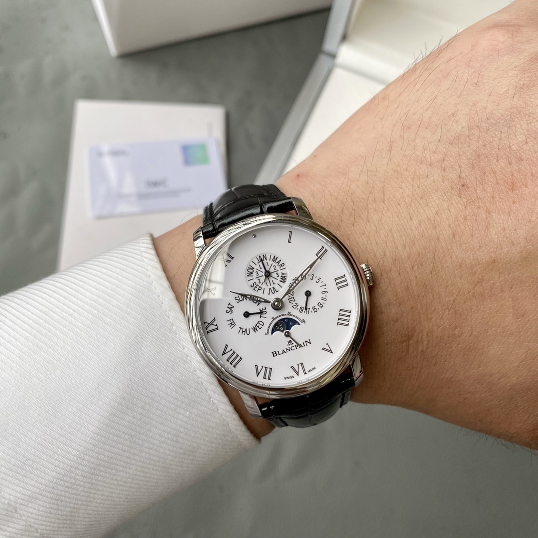 Blancpain - Classic Blancpain 6656 Automatic Mechanical Watch with Cal.5954 Custom Movement