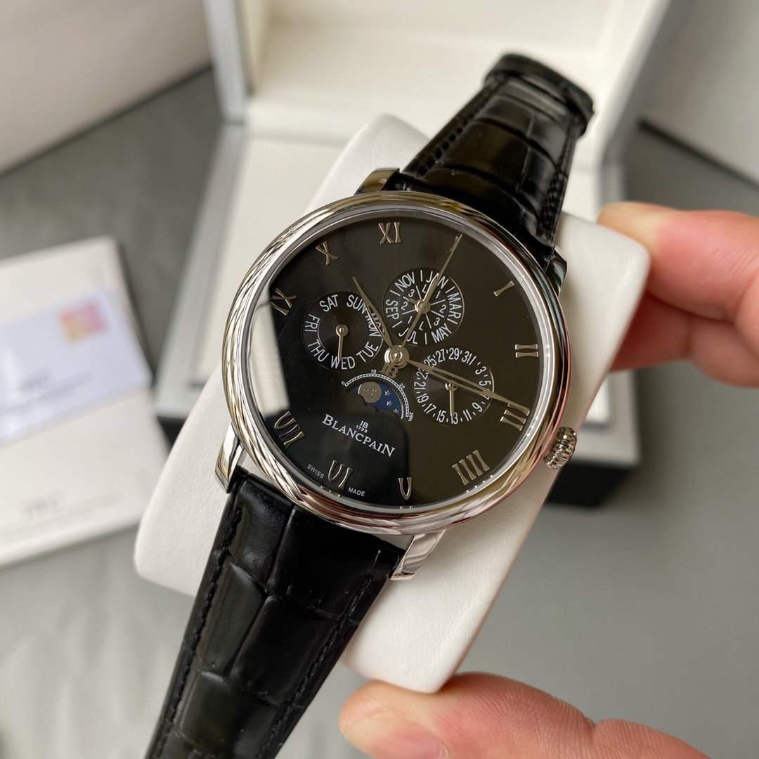 Blancpain - Classic Blancpain 6656 Automatic Mechanical Watch with Cal.5954 Custom Movement