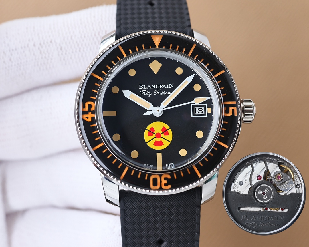 Blancpain Fifty Fathoms [Barracuda] with Calibre 9015 to Cal-1151 Accurate timekeeping
