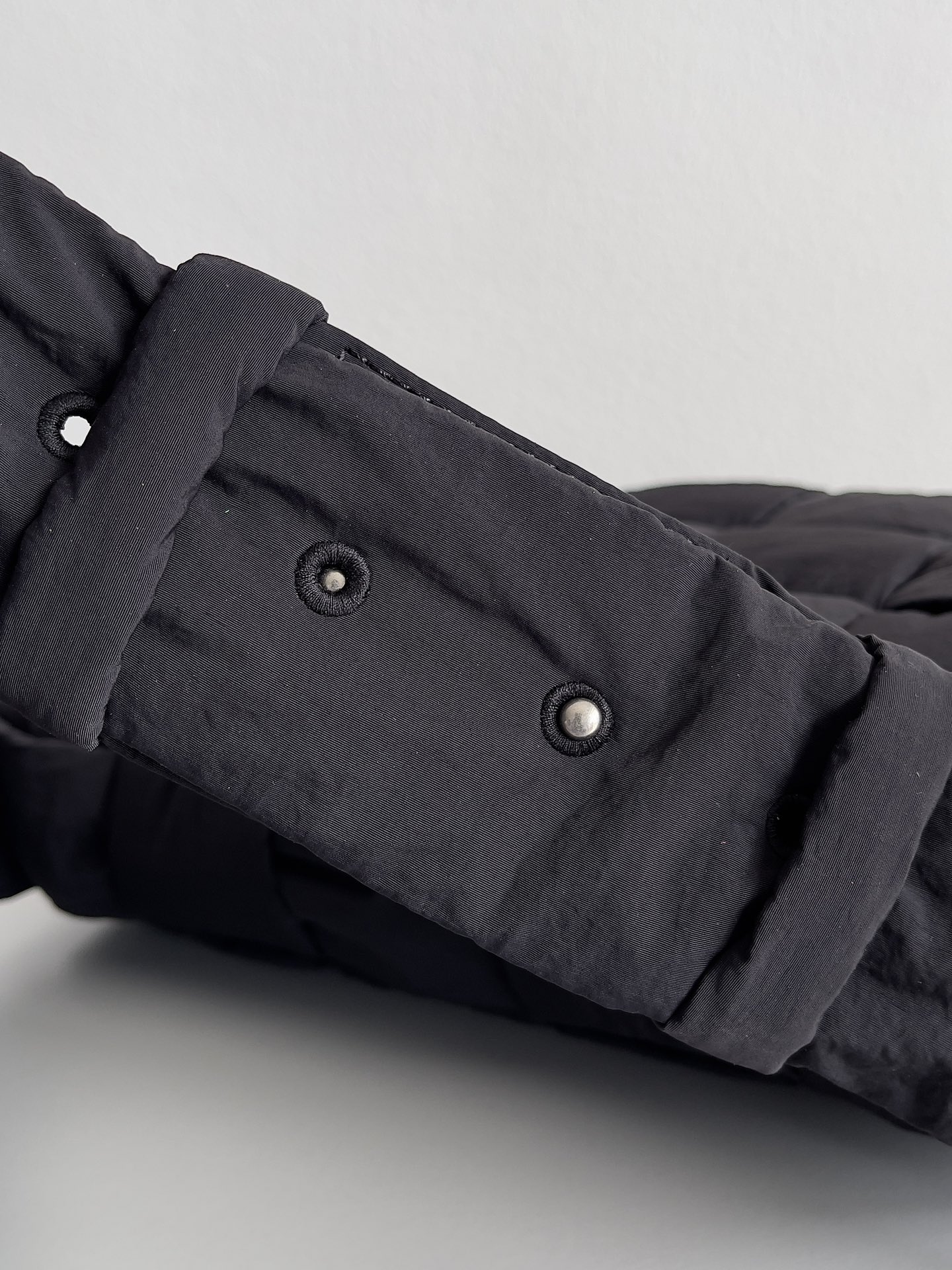 Bottega Veneta Bv Nylon Woven Bag 15 Compartments Oversized Black #70529