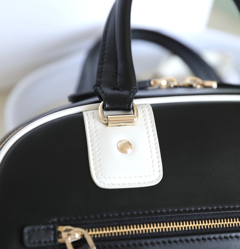 DIOR VIBE zipper bowling bag