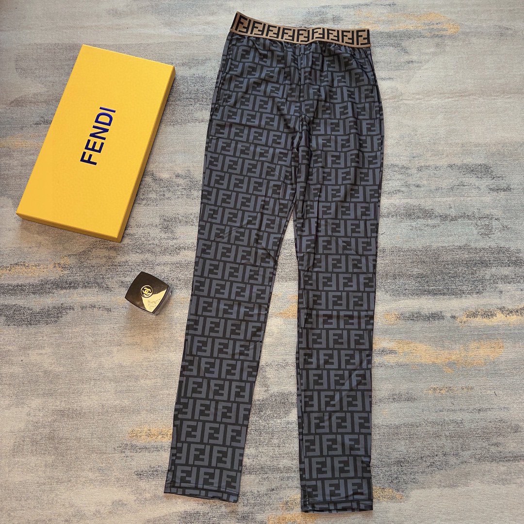 Fendi New high stretch fitness and yoga wear sports suit swimming costume