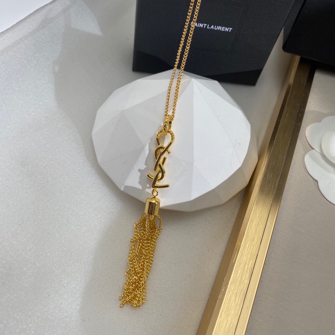Saint Laurent YSL necklace